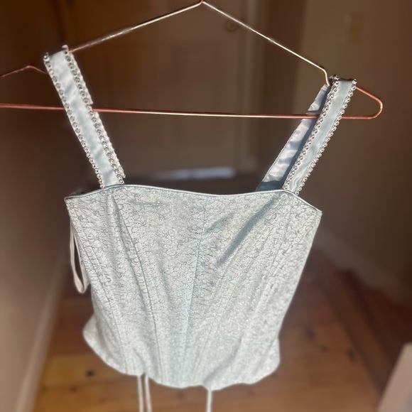 Sexy floral bustier top - Picture 1 of 4